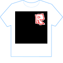 ROBLOX R Logo T-shirt (DO NOT BUY, IT'S BROKEN.)