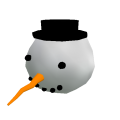 Cool Snowman Head