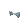 Silver Bow Tie