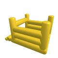 Yellow Bouncy Castle