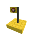 Yellow Flag Stand