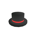 red top hat