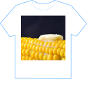 Hot steaming corn